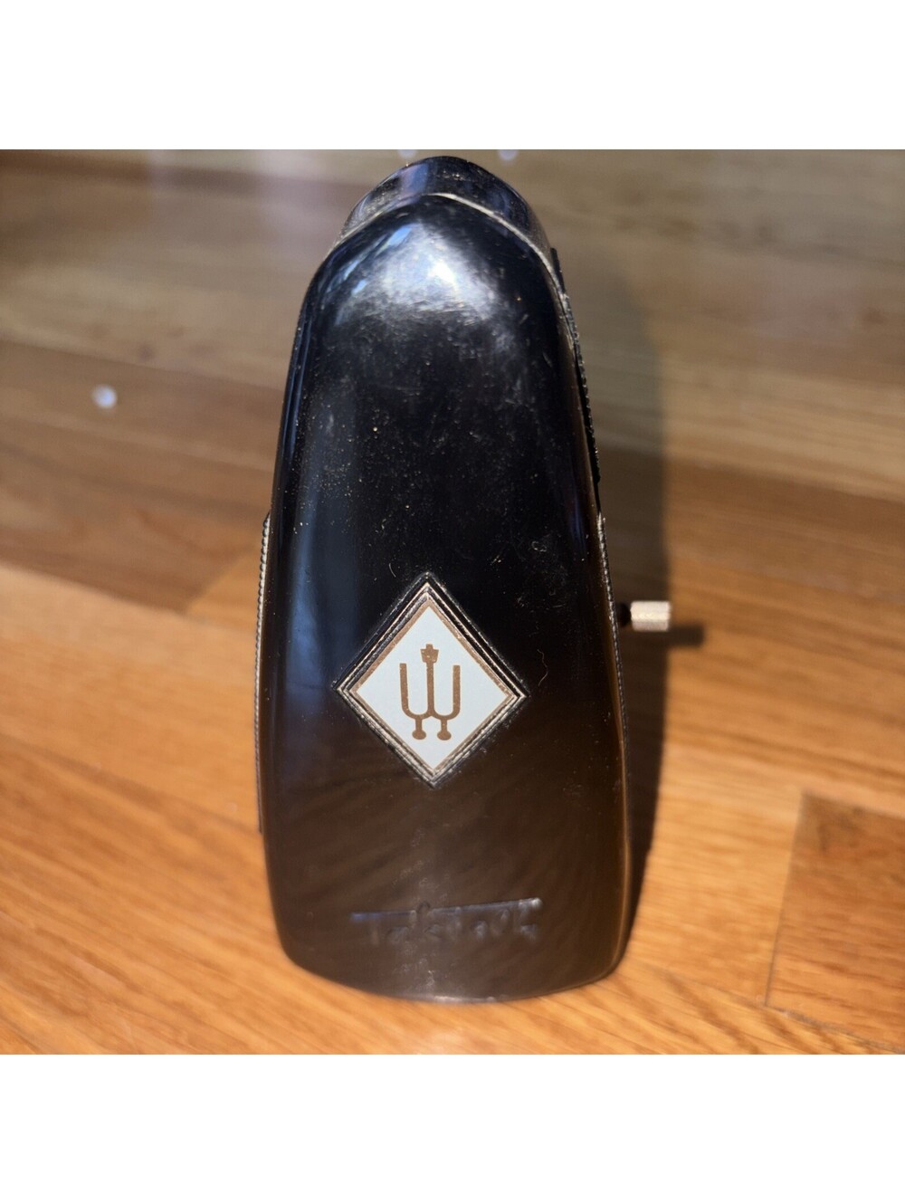 Vintage Wittner Taktell Piccolo Metronome Black W. Germany Wind-Up